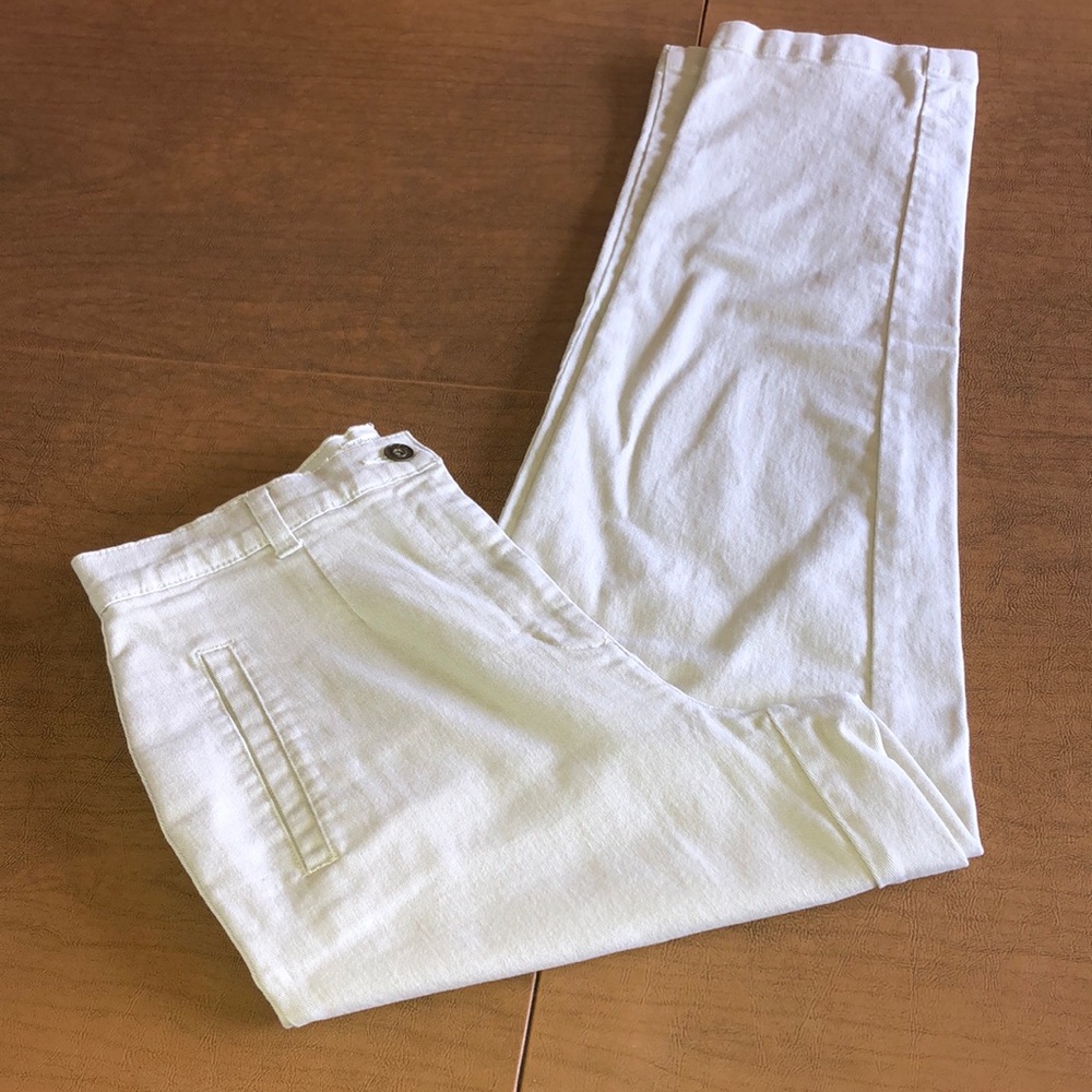 CHRISTOPHER & BANKS Tan Stretch Denim Tan Jeans 8